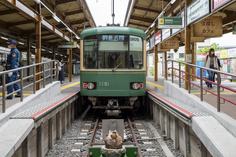 江ノ電 鎌倉駅（2022-05-07）